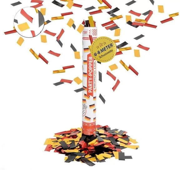 Deutschland Konfetti-Kanone 40 cm