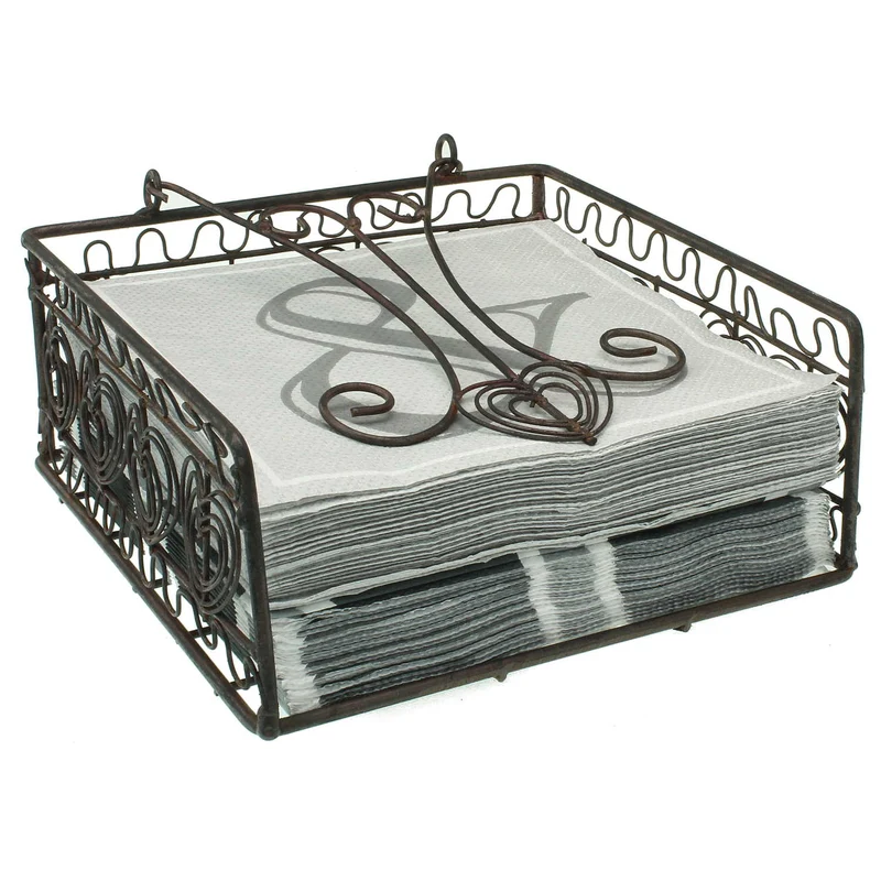 Serviettenhalter Dunkelrost