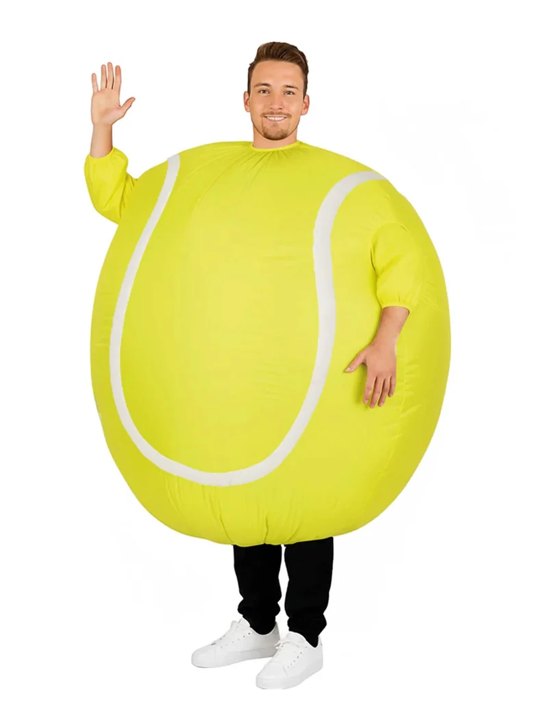 Aufblasbares Tennisball-Kostüm für Erwachsene