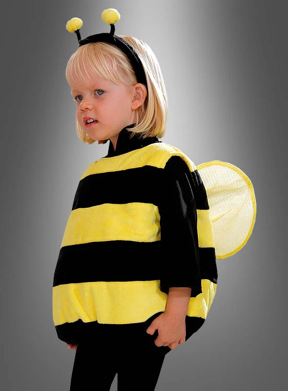 Plüsch Bienenkostüm für Kinder deluxe
