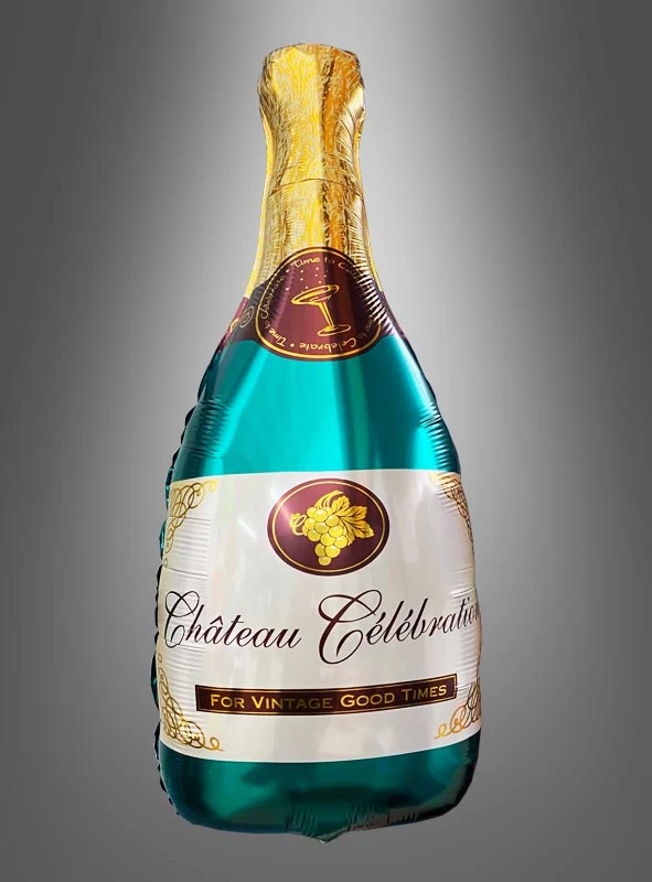 Sekt Champagnerflasche 85cm Folienballon