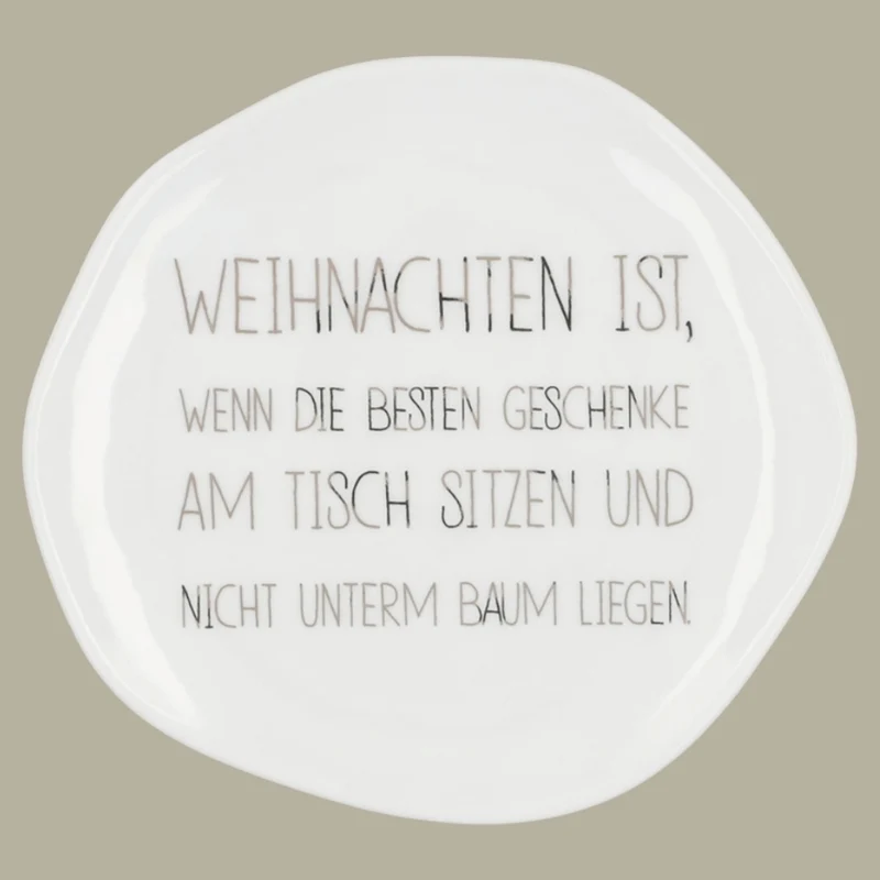 Räder Kleiner Teller Weihnachten ist, wenn…