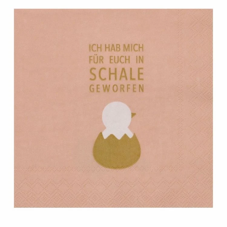 Räder Cocktailservietten In Schale geworfen