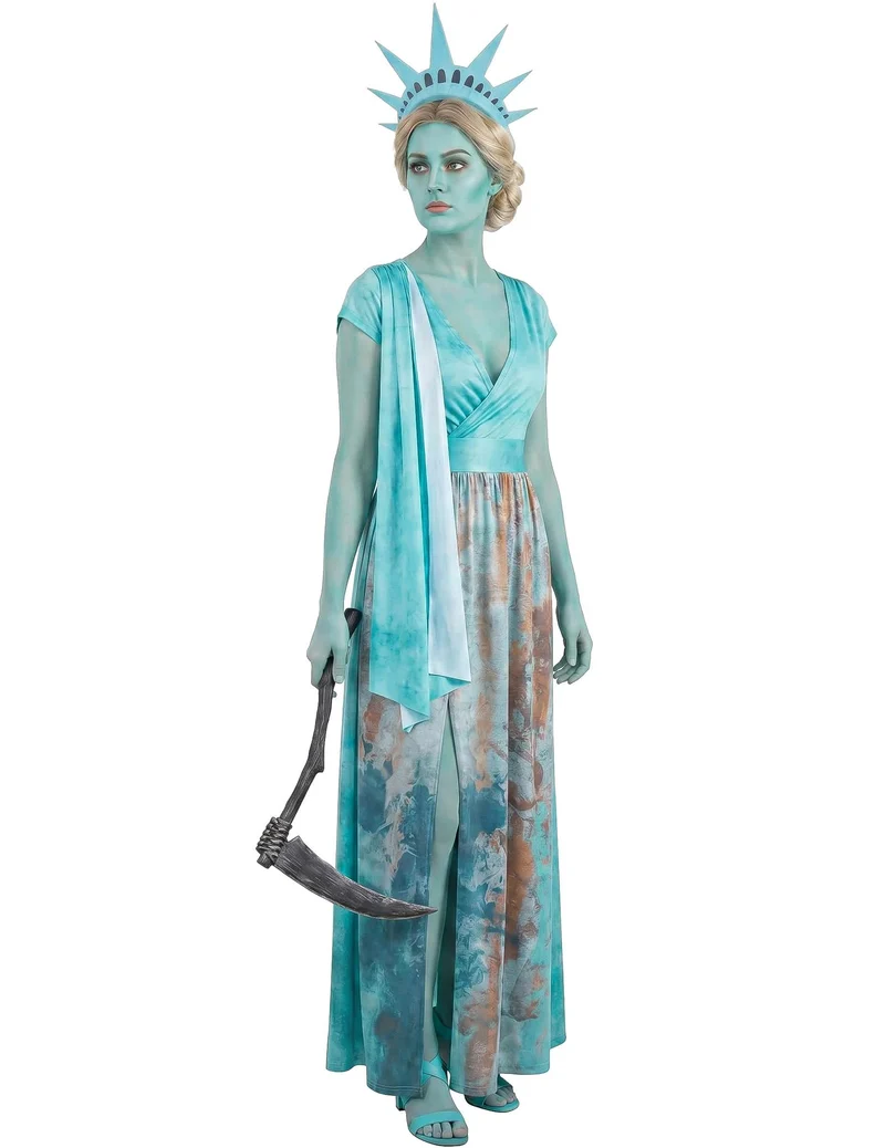 Blutiges KostÃ¼m Freiheitsstatue fÃ¼r Damen