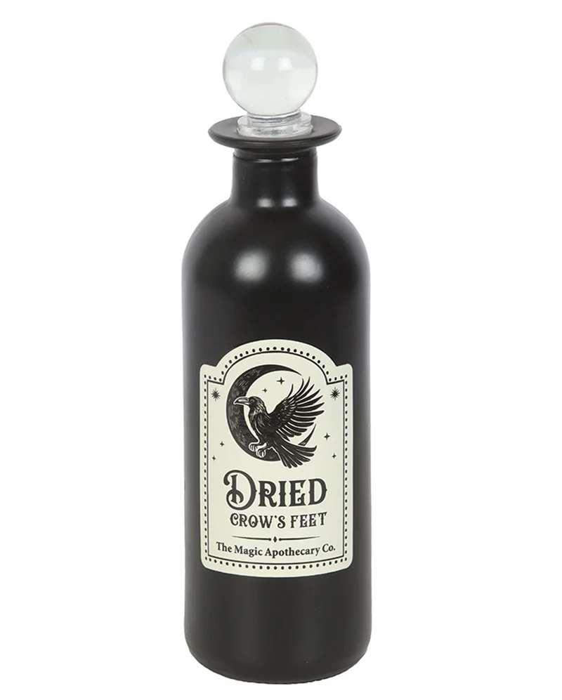 "Dried Crow´s Feet" Zaubertrankflasche 19,5cm