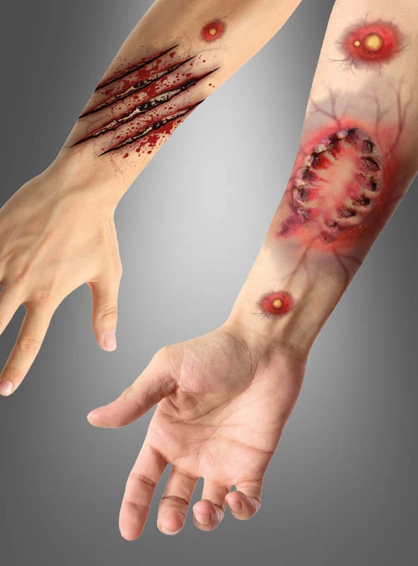 Bisswunden Tattoo Wunden