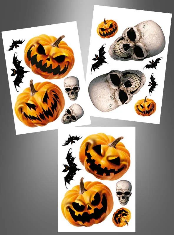 Halloween Deko Fenster Sticker