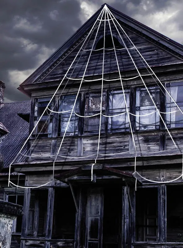 Spinnennetz 5 Meter Riesige Halloween Deko