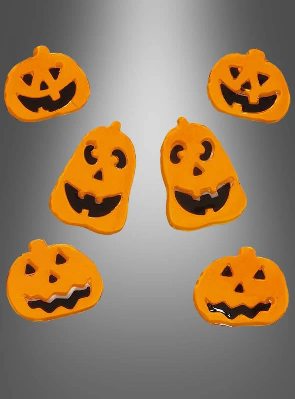 Halloween Fenster Deko aus Gel Kürbis oder Totenkopf