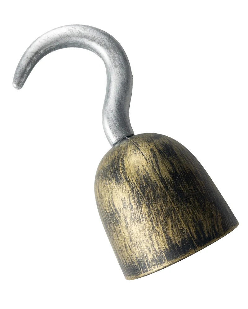 Piratenhand mit Haken Kostümzubehör