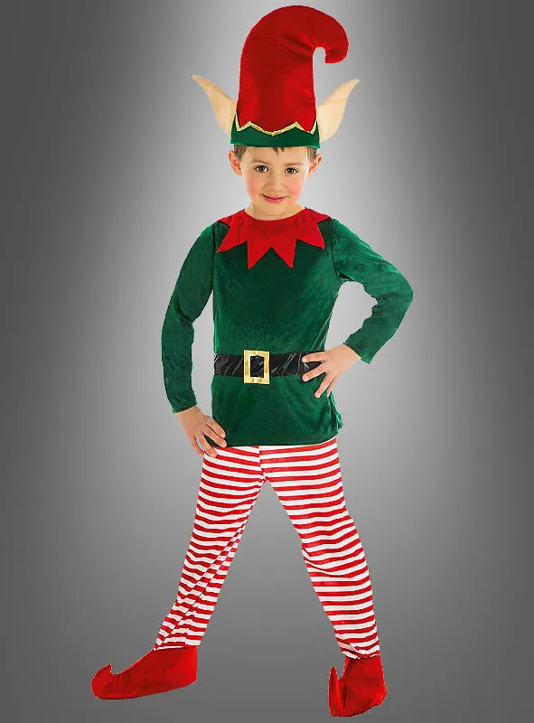 Weihnachtselfe Kinderkostüm
