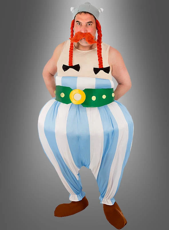 Deluxe Obelix Kostüm XXL für Erwachsene aus Asterix