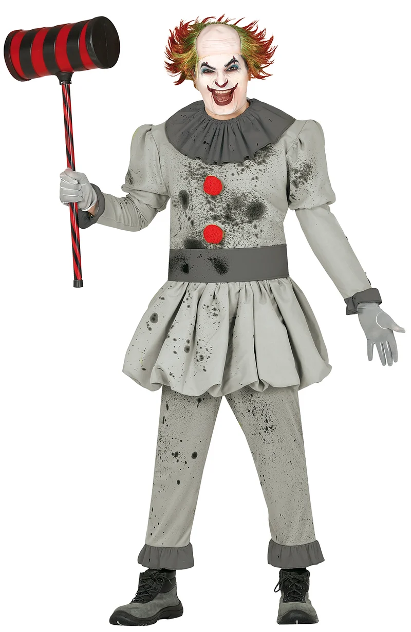 IT Pennywise Kostuum Heren – Halloween Clown Kostuum