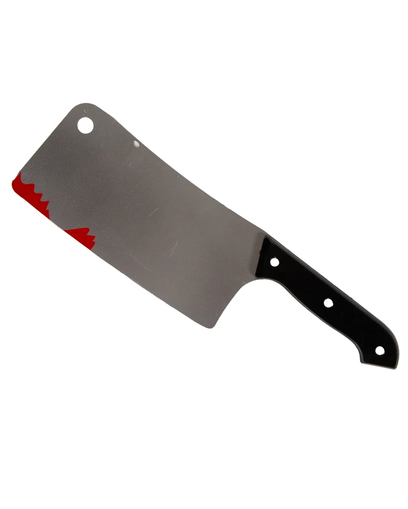 Blutiges Fleischerbeil Kostümzubehör 30cm