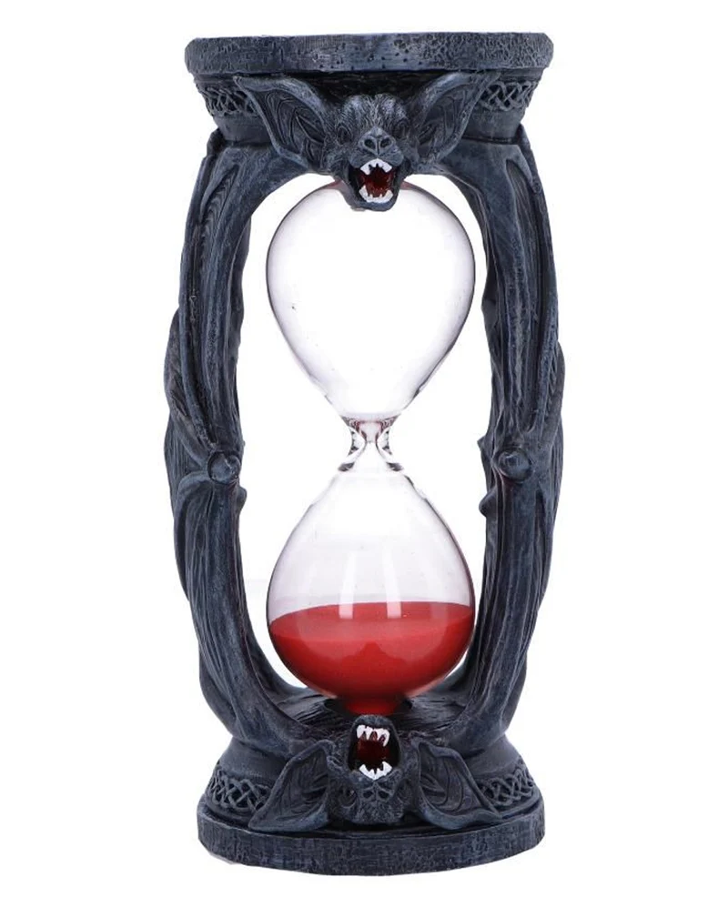 Vampir Fledermaus Sanduhr 19,5cm