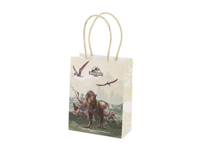 Dinosaurier-Geschenktütchen „Jurassic World“, 6 Stück