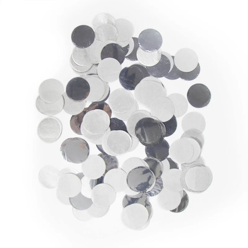 Silbernes Konfetti, Beutel, 14 g