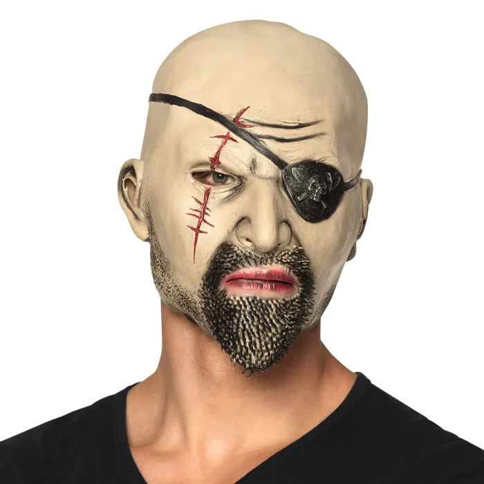Piraat Masker | Latex hoofdmasker