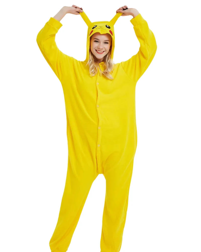 Pikachu Onesie | Kostuum | Pyjama | Voor Kinderen & Volwassenen