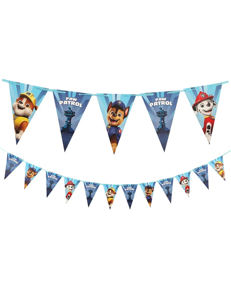 Paw Patrol™ Party-Wimpelkette in Blau 190 cm