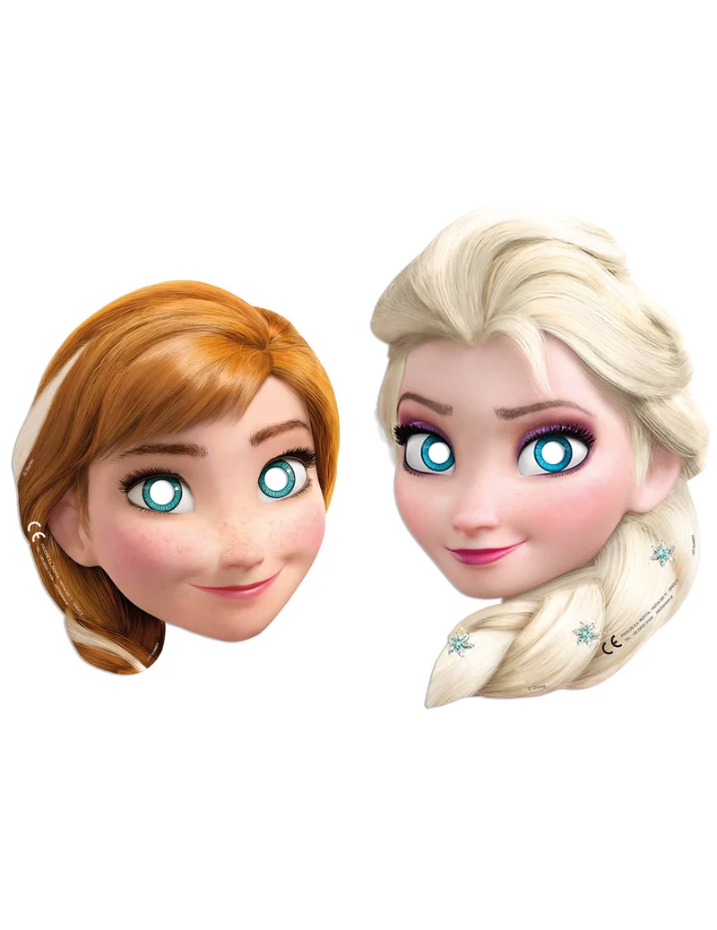 6er Set Die Eiskönigin™ Frozen Idyllic Wonder Masken