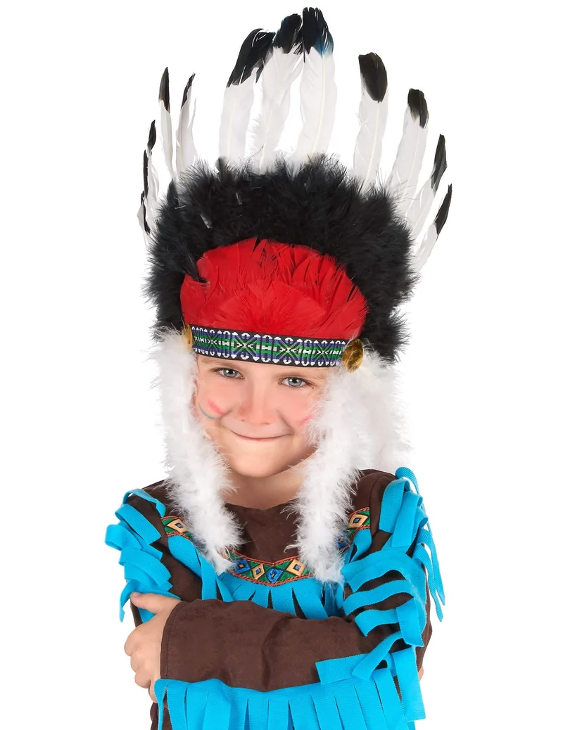 Indianer Häuptling Kopfbedeckung für Kinder