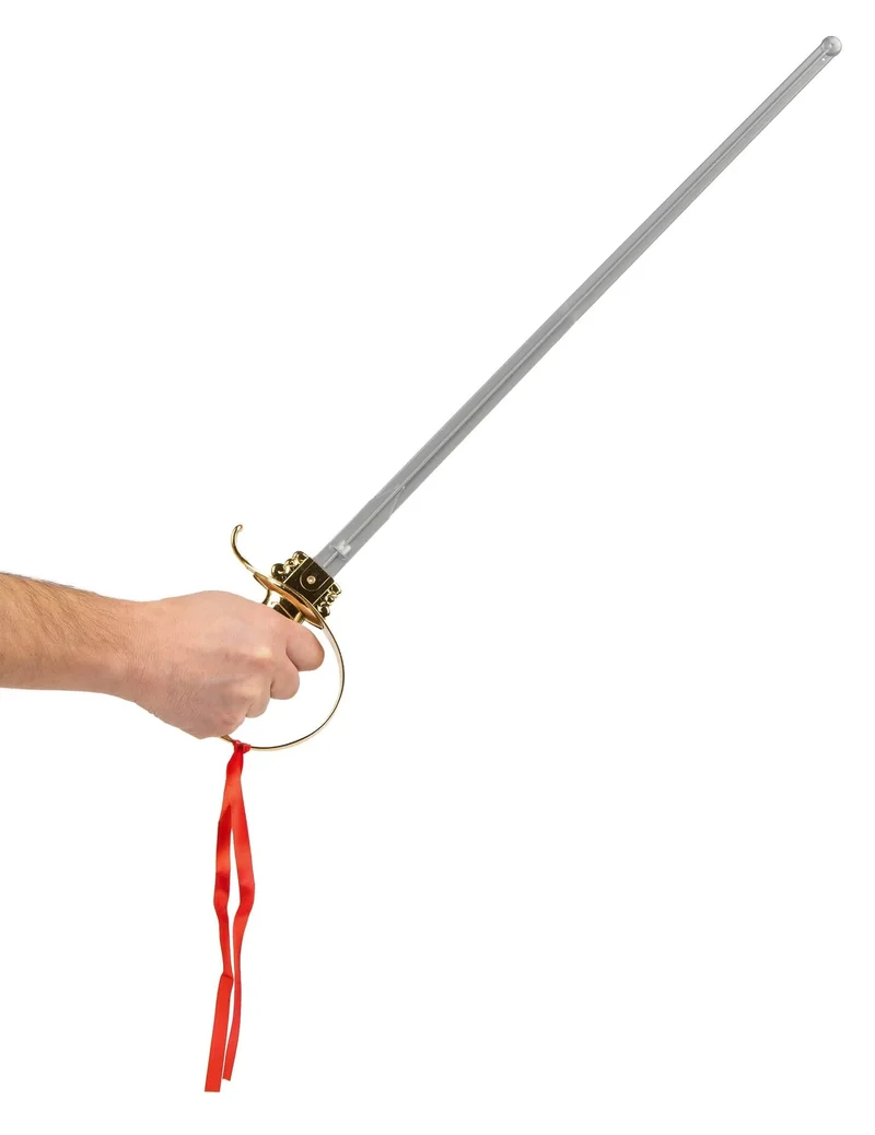 Degen Piraten/Musketierschwert aus Kunststoff für Erwachsene