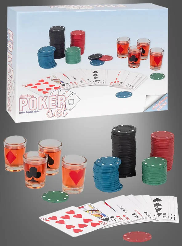 Trinkspiel Poker Set Casino