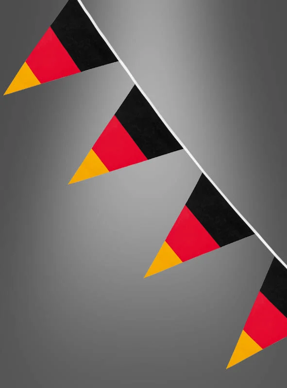 Wimpelkette Deutschland Flagge WM Deko