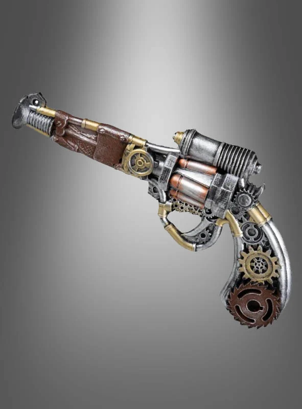 Futuristische Steampunk Pistole