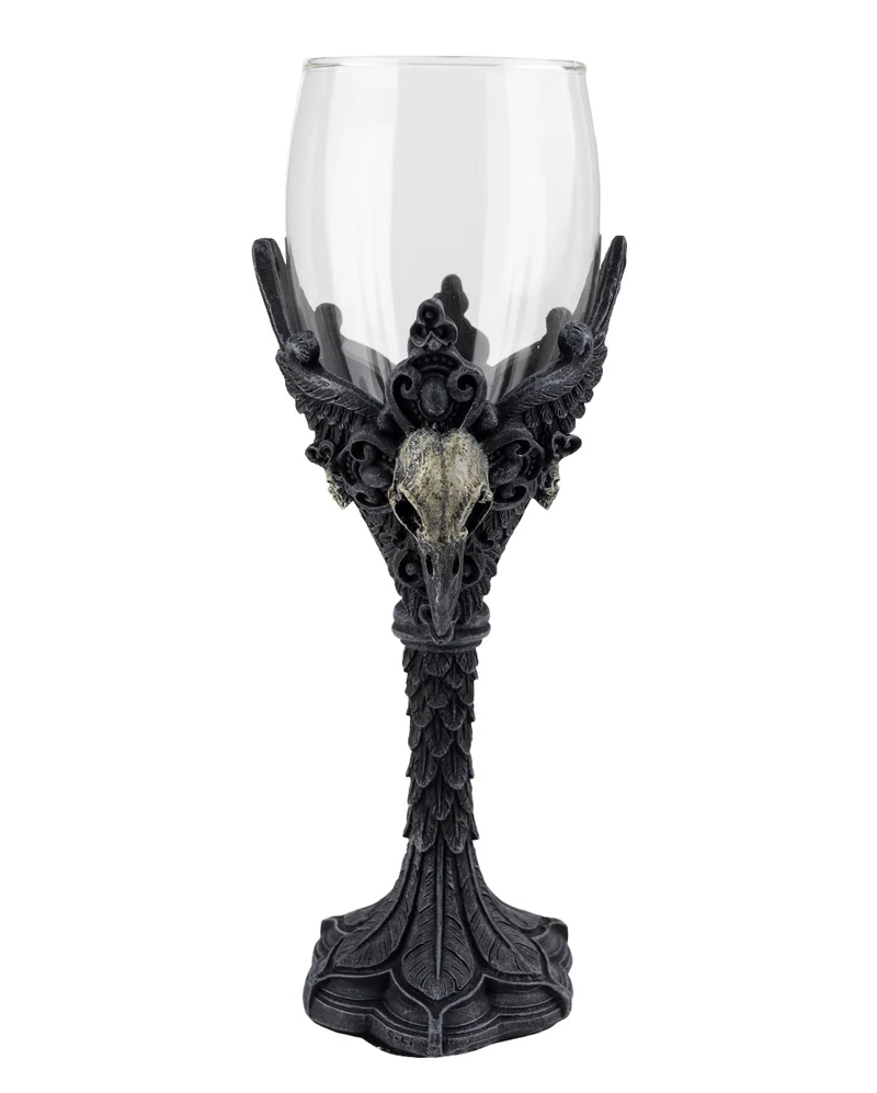 Schwarzer Rabe Glas