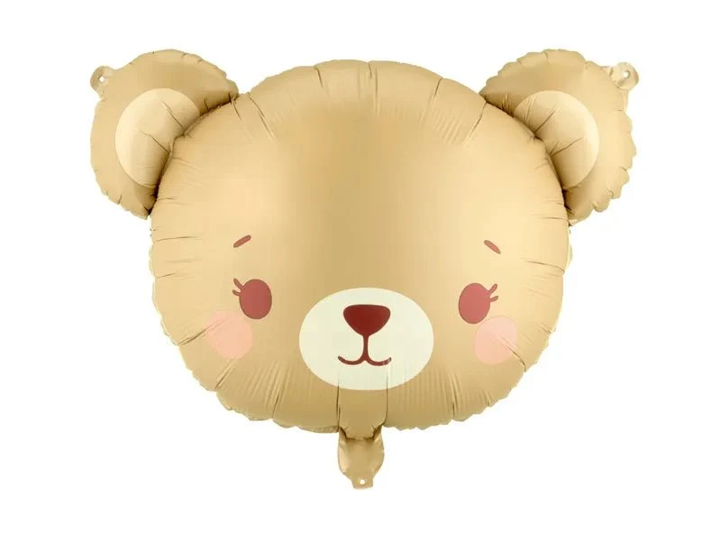 Bierfolie-Ballon, braun, leer, 56 cm