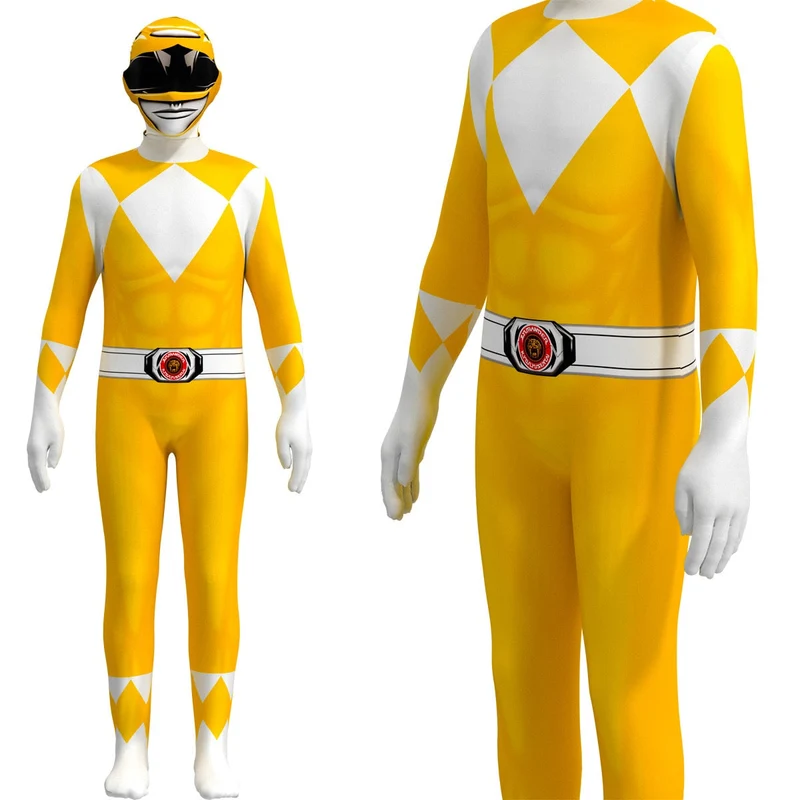 Power Rangers Kostuum - Voor Kinderen & Volwassenen - Verschillende Kleuren