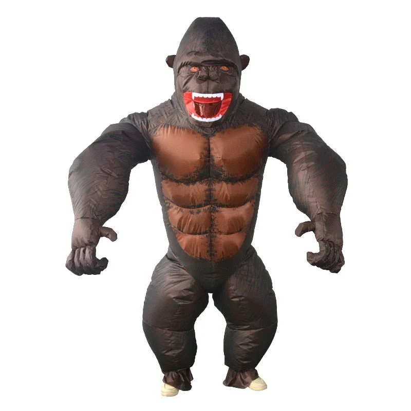 Opblaasbare Gorilla -Voor Kinderen & Volwassenen