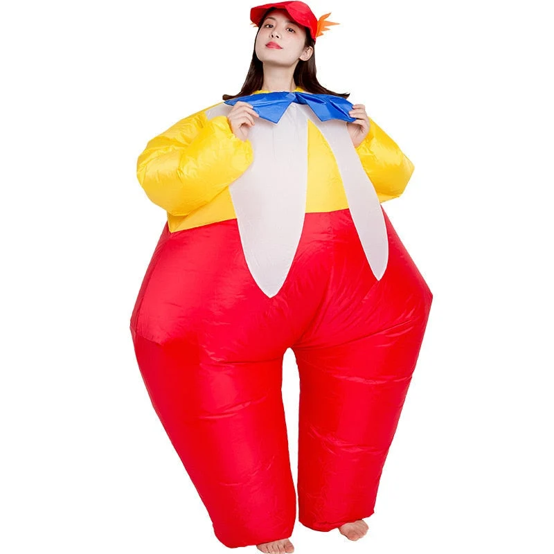 Opblaasbare Clown - Voor Kinderen & Volwassenen