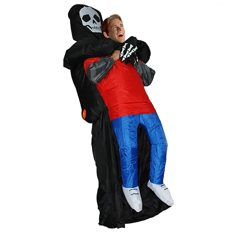 Opblaasbare Grim Reaper - Voor Kinderen & Volwasssenen