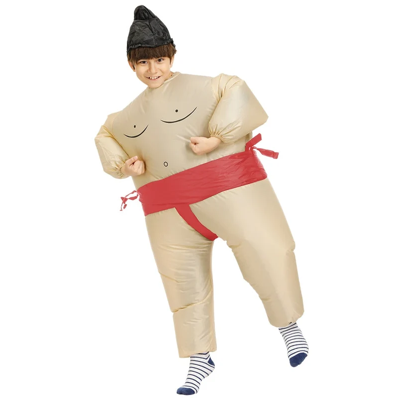 Opblaasbaar Sumo Kostuum - Verschillende Kleuren - Voor Kinderen & Volwassenen