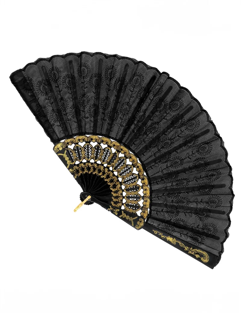 Schwarzer Fächer