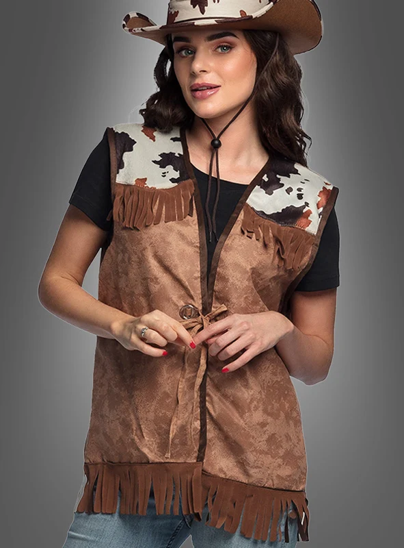 Cowboy Weste für Damen