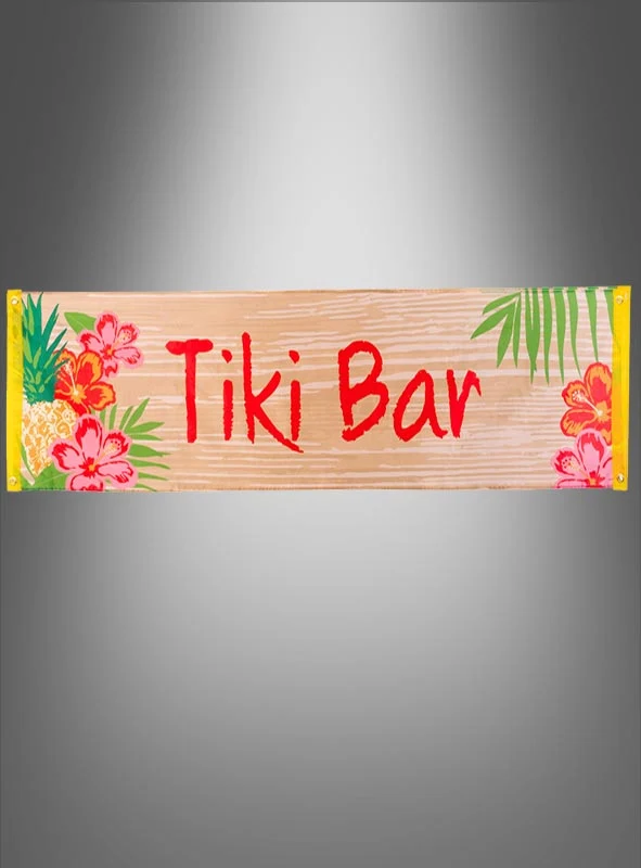 Partybanner 150x50cm Tiki Bar