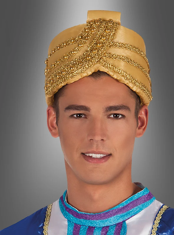 Goldener Wüstenprinz Turban