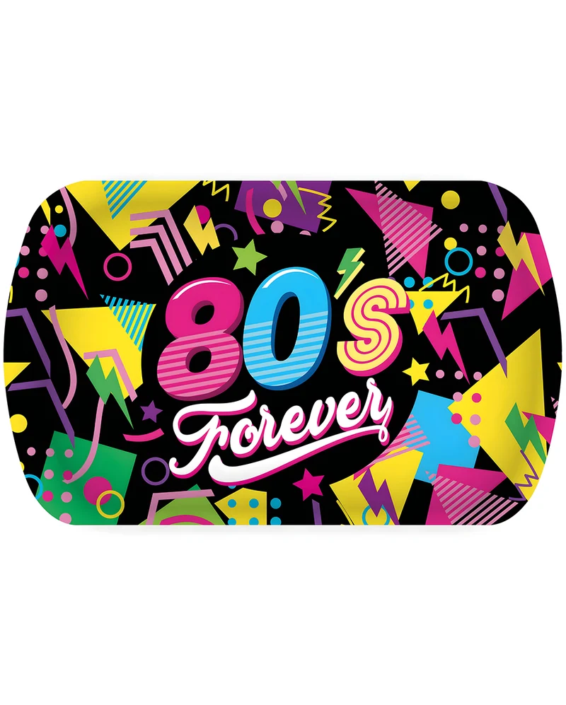Tablett 80's Forever 24x39cm