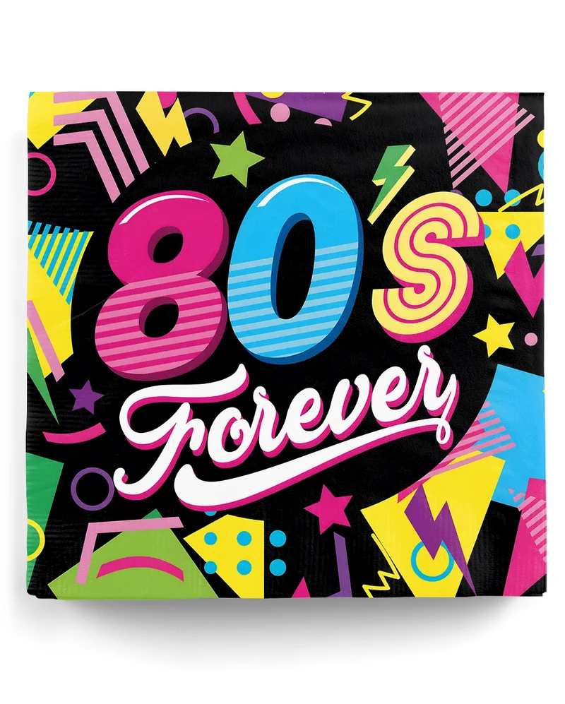 Servietten 80's Forever 12 St.