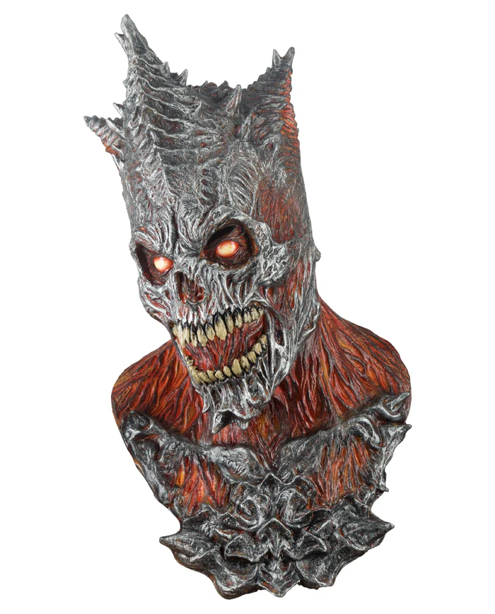 König Sensenmann Feuermaske