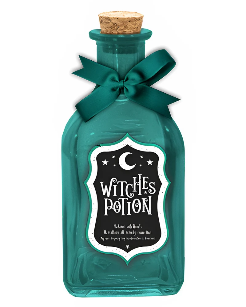 Deko Zaubertrank Flasche "Witches Potion" 14cm
