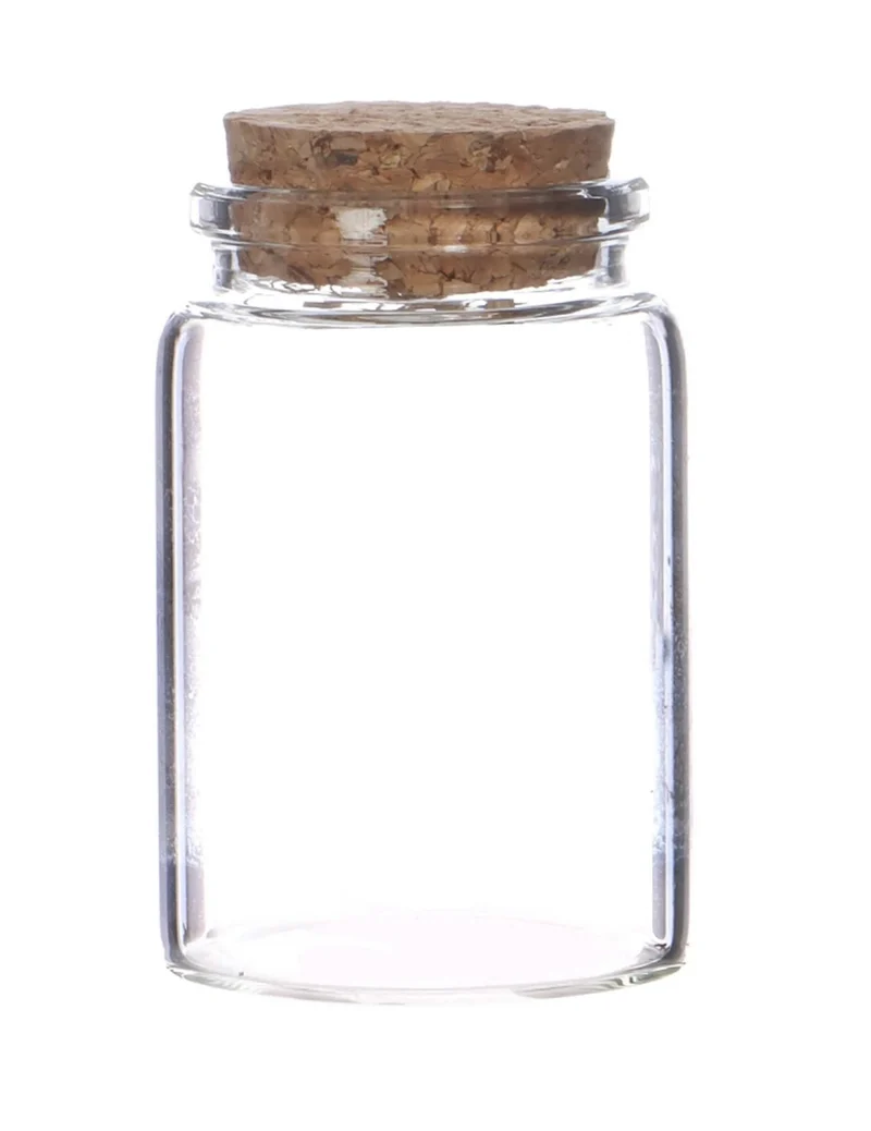 Gewürzglas mit Korken 5,3 x 5,3 x 4 cm