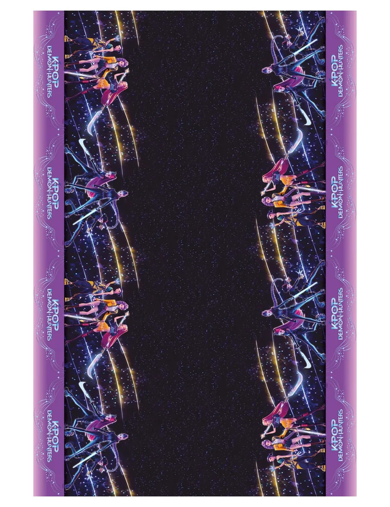 Kunststoff-Tischdecke K-pop Demon Hunters™ 120 x 180 cm