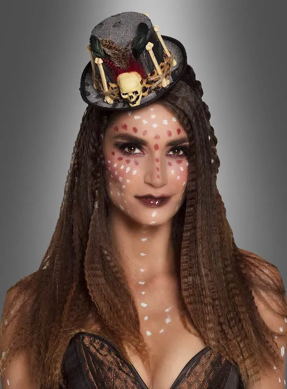 Minizylinder mit Totenkopf Voodoo