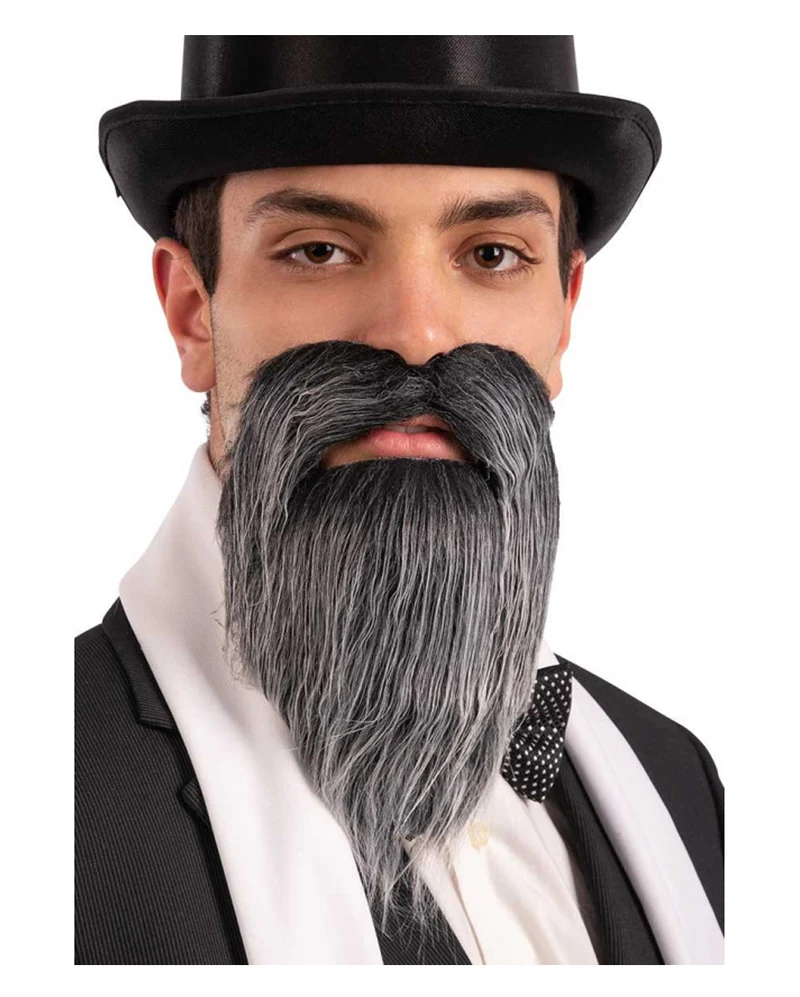 Gentleman Bart grau meliert