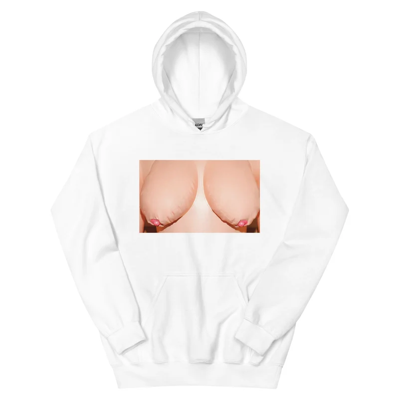 Opblaastieten hoodie
